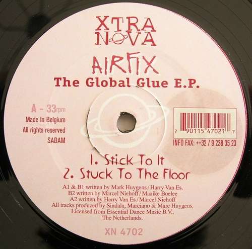 Cover Airfix (2) - The Global Glue E.P. (12, EP) Schallplatten Ankauf