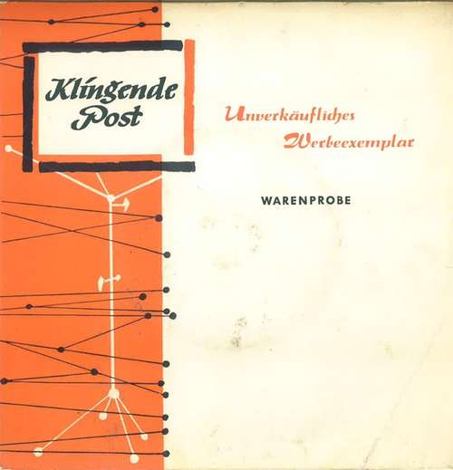 Cover Various - Klingende Post II/1963 (7, Mixed, Promo, Smplr) Schallplatten Ankauf