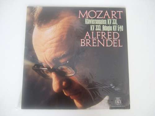 Cover Mozart* - Alfred Brendel - Klaviersonaten KV 331, KV 333, Adagio KV 540 (LP, Album) Schallplatten Ankauf