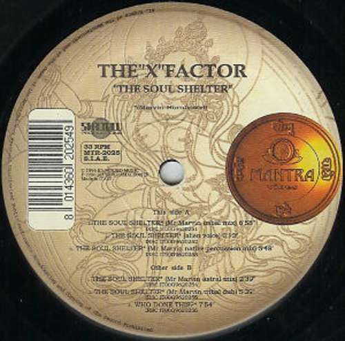 Cover The X Factor - The Soul Shelter (12) Schallplatten Ankauf