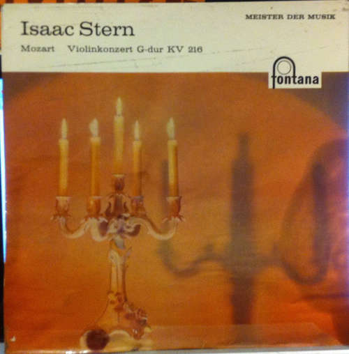 Cover Mozart*, Columbia Chamber Orchestra, Isaac Stern - Violinkonzert G-Dur KV 216  (10) Schallplatten Ankauf