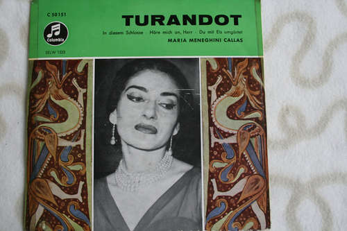 Bild Maria Meneghini-Callas - Turandot (7, EP) Schallplatten Ankauf