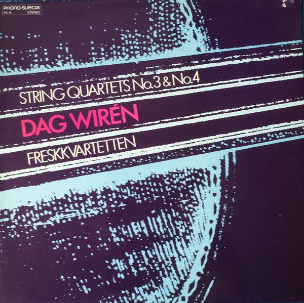 Cover Dag Wirén, Freskkvartetten - String Quartets No. 3 & No. 4 (LP) Schallplatten Ankauf