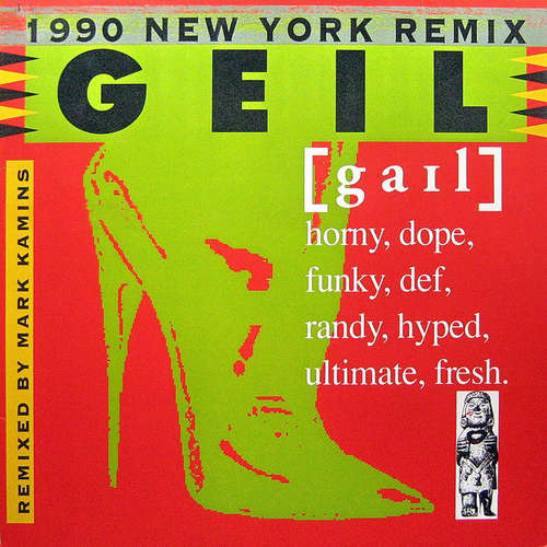 Cover Bruce & Bongo - Geil (1990 New York Remix) (12, Maxi) Schallplatten Ankauf