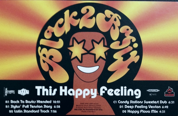 Cover Black 2 Basix - This Happy Feeling (2x12, Promo) Schallplatten Ankauf