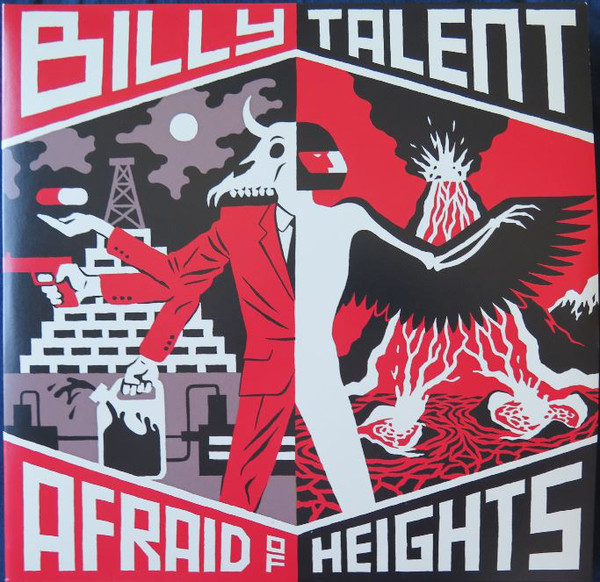 Cover Billy Talent - Afraid Of Heights (2xLP, Album, Gat) Schallplatten Ankauf