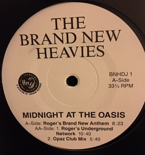 Cover The Brand New Heavies - Midnight At The Oasis (12, Promo) Schallplatten Ankauf