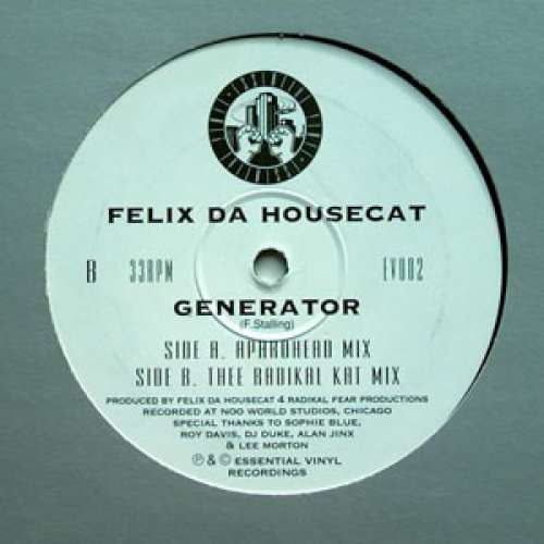 Cover Felix Da Housecat - Generator (12) Schallplatten Ankauf