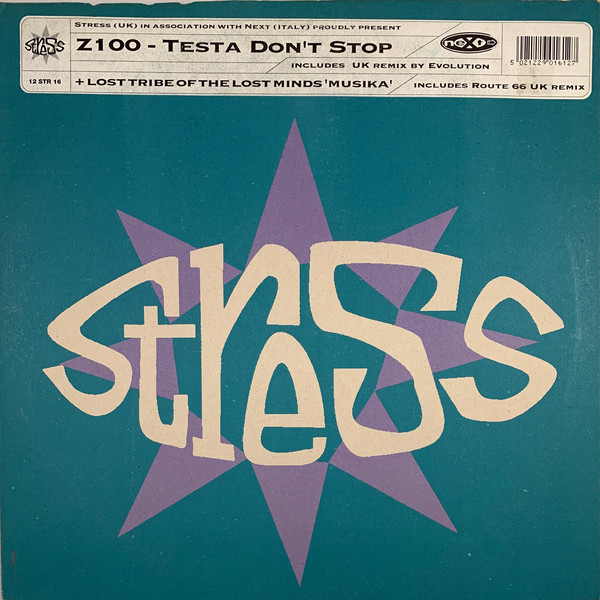 Cover Z100 / Lost Tribe Of The Lost Minds* - Testa Don't Stop / Mu-sika (12) Schallplatten Ankauf