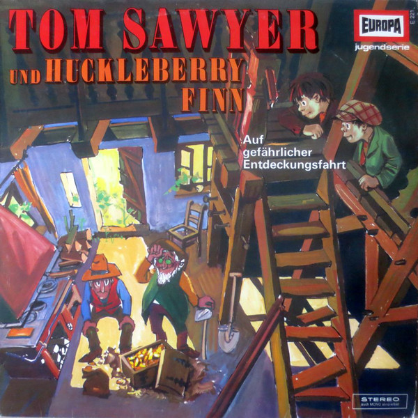 Cover Mark Twain (2) - Tom Sawyer Und Huckleberry Finn Auf Gefährlicher Entdeckungsfahrt (LP, RE) Schallplatten Ankauf