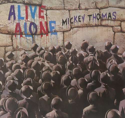 Cover Mickey Thomas - Alive Alone (LP, Album) Schallplatten Ankauf