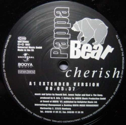 Cover Pappa Bear - Cherish (12, Single) Schallplatten Ankauf
