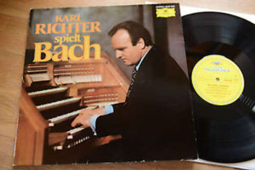 Bild Karl Richter - Karl Richter Spielt Bach (LP) Schallplatten Ankauf