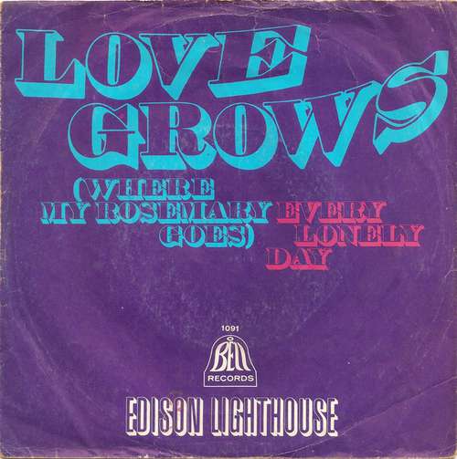 Cover Edison Lighthouse - Love Grows (Where My Rosemary Goes) (7, Single, Big) Schallplatten Ankauf