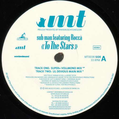 Cover Sub Man - To The Stars (12) Schallplatten Ankauf
