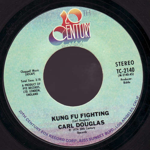 Cover Carl Douglas - Kung Fu Fighting / Gamblin' Man (7, Single) Schallplatten Ankauf