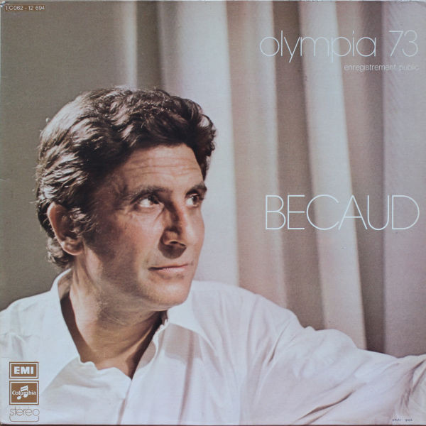 Cover Becaud* - Olympia 73 - Enregistrement Public (LP, Album) Schallplatten Ankauf