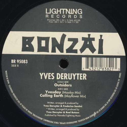 Cover Yves Deruyter - Outsiders (12, Gre) Schallplatten Ankauf