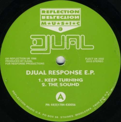 Cover Djual - Djual Response E.P. (12, EP) Schallplatten Ankauf