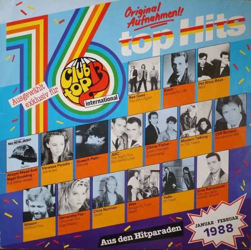 Cover Various - Die Internationalen Top Hits Januar/Februar 1988 (LP, Comp) Schallplatten Ankauf