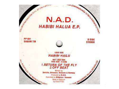 Cover N.A.D. - Habibi Halua E.P. (12, EP) Schallplatten Ankauf