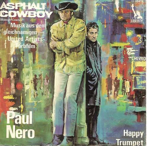 Cover Paul Nero - Asphalt Cowboy (Midnight Cowboy) (7, Single) Schallplatten Ankauf