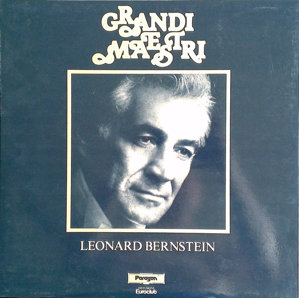 Cover Leonard Bernstein - Grandi Maestri (3xLP + Box, Comp, Club) Schallplatten Ankauf