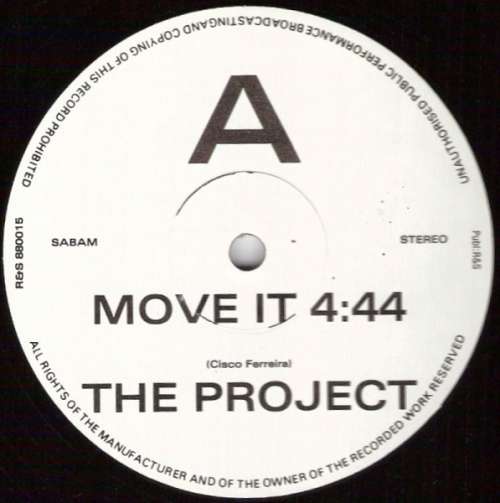 Cover The Project (3) - Move It (12) Schallplatten Ankauf