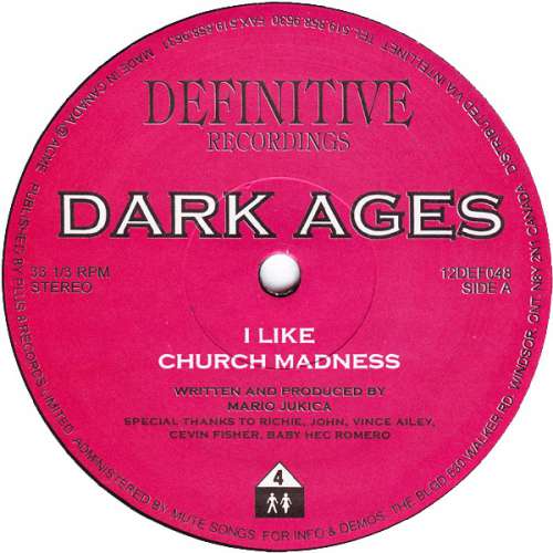 Cover Dark Ages - I Like (12) Schallplatten Ankauf