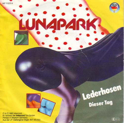 Cover Lunapark (3) - Lederhosen (7, Single) Schallplatten Ankauf