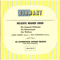 Cover Astrid Varnay, Paul Schöffler, Richard Wagner - Beliebte Wagner Arien (LP) Schallplatten Ankauf