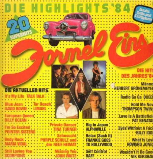 Cover Various - Formel Eins · Die Highlights '84 (LP, Comp) Schallplatten Ankauf
