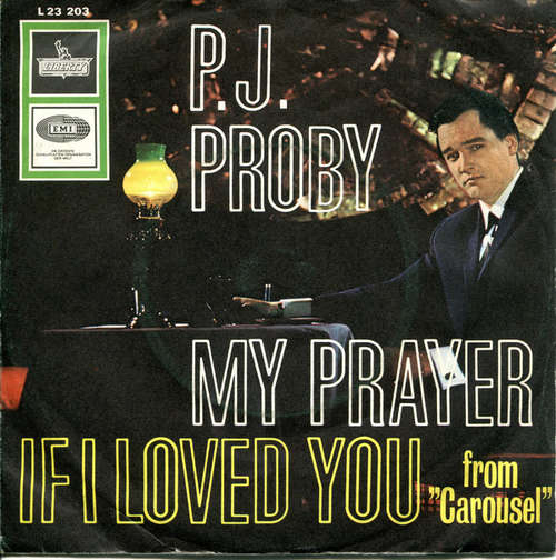 Cover P.J. Proby - My Prayer / If I Loved You (7) Schallplatten Ankauf