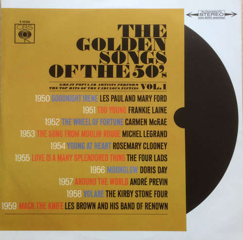 Cover Various - The Golden Songs Of The 50's - Vol 1 (LP, Comp) Schallplatten Ankauf