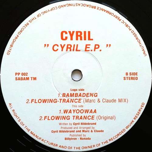 Cover Cyril* - Cyril E.P. (12, EP) Schallplatten Ankauf