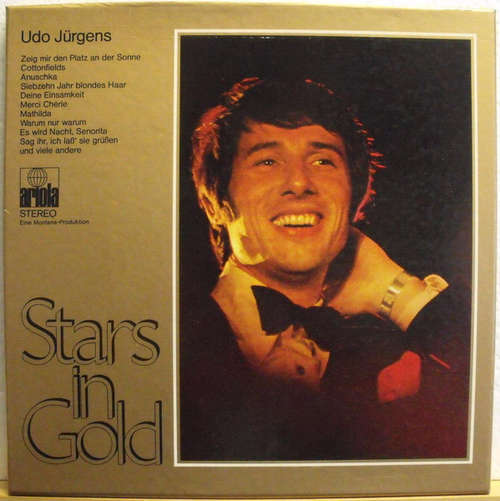 Cover Udo Jürgens - Stars In Gold (2xLP, Comp + Box) Schallplatten Ankauf