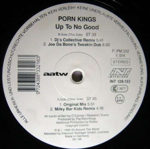 Cover Porn Kings - Up To No Good (12) Schallplatten Ankauf