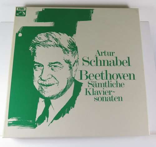 Cover Artur Schnabel - Ludwig van Beethoven - Sämtliche Klaviersonaten (13xLP, Comp, Mono + Box) Schallplatten Ankauf