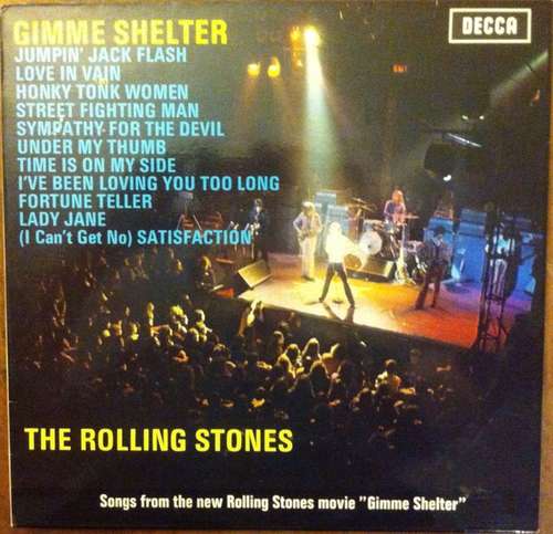 Cover The Rolling Stones - Gimme Shelter (LP, Comp, Lam) Schallplatten Ankauf