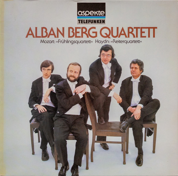 Cover Mozart* / Haydn* - Alban Berg Quartett - »Frühlingsquartett« / »Reiterquartett« (LP, Comp) Schallplatten Ankauf