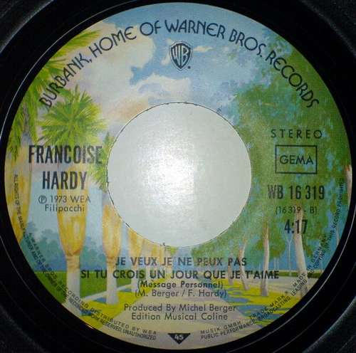 Cover Francoise Hardy* - La Recontre (7, Single) Schallplatten Ankauf