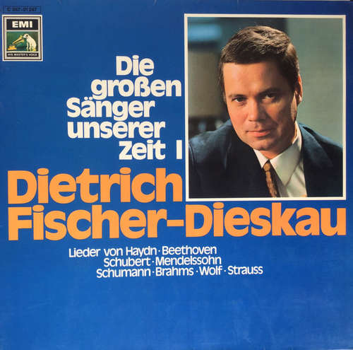 Cover Dietrich Fischer-Dieskau - Die grossen Sänger unserer zeit (LP, Album) Schallplatten Ankauf