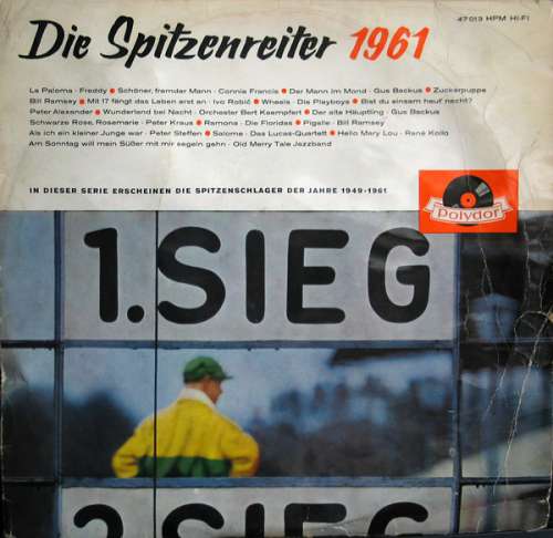 Cover Various - Die Spitzenreiter 1961 (LP, Comp) Schallplatten Ankauf