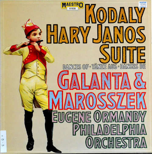Cover Eugene Ormandy Conducts Kodaly*, The Philadelphia Orchestra - Háry János Suite / Dances Of Marosszek & Galanta (LP) Schallplatten Ankauf