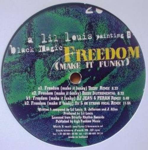 Cover Black Magic - Freedom (Make It Funky) (12) Schallplatten Ankauf