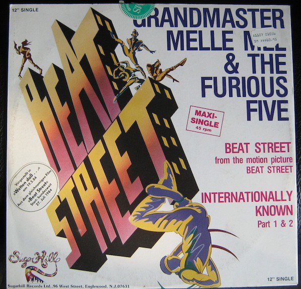 Cover Grandmaster Melle Mel & The Furious Five - Beat Street / Internationally Known (12, Maxi) Schallplatten Ankauf