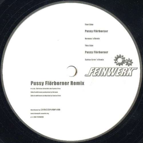 Cover Syntax Error - Pussy Flörborner Remix (12) Schallplatten Ankauf