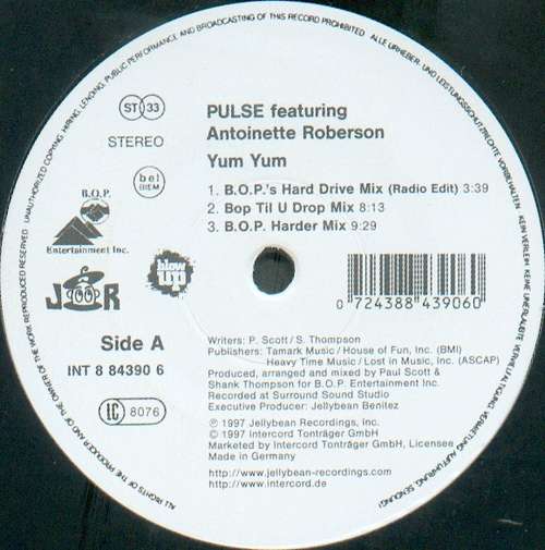 Cover Pulse (3) - Yum Yum (12) Schallplatten Ankauf