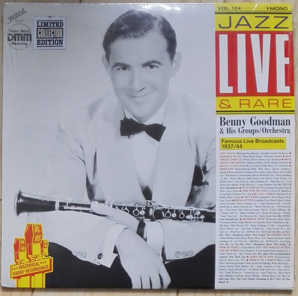 Cover Benny Goodman - Famous Live Broadcasts 1937/44 (LP, Mono) Schallplatten Ankauf