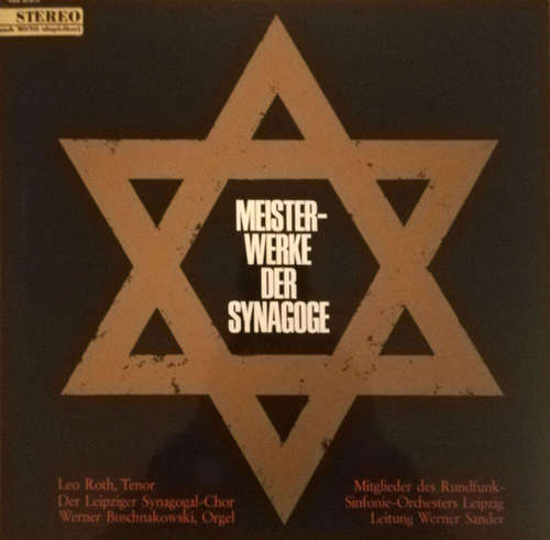 Cover Leo Roth, Werner Sander - Meisterwerke Der Synagoge (LP, Album, Club) Schallplatten Ankauf